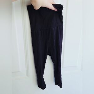 Easy Peasy Little Sprout Bamboo Black Pants 0-12m